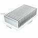 ELEGIANT Cooling Module, 7.1x3.9x1.8inch Aluminum Heat Sink Heatsink Cooler Fin for High Power LED Amplifier Transistor