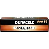DURACELL MN24P36 CopperTop Alkaline Batteries, AAA, 36/PK