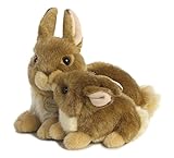 Aurora World Miyoni Mama & Baby Bunny Plush