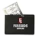 Fireside Supplies Survival Card with Bonus Black Leather Pouch – 22 Outdoor Tools in 1 Set – Durable Stainless Steel Multitool Gear – Emergency Kit Equipment for Hiking Hunting Fishing Camping