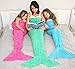 Mermaid Tail Blanket for women Teen and Kids, Made with Fine Crochet Material, Soft and Comfortable for All Season Sleeping Blanket