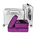 BAGSMART Travel Packing Cubes 3 Sets Luggage Packing Organizer for Carry-on Accessories, Purple