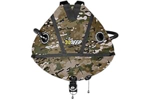 xDeep Color Stealth 2.0 TEC RB Redundant Bladder Sidemount Diving Scuba BCD (Multicam)