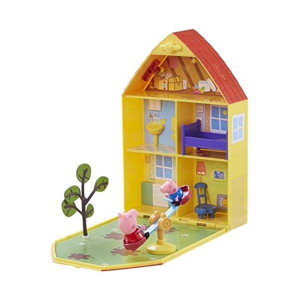 Peppa-Pig-06156-Peppas-House-Garden-Playset Peppa Pig 06156 Peppa's House & Garden Playset