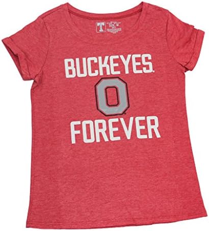 University Tees Girl's Ohio State Buckeyes Forever Forever T-Shirt