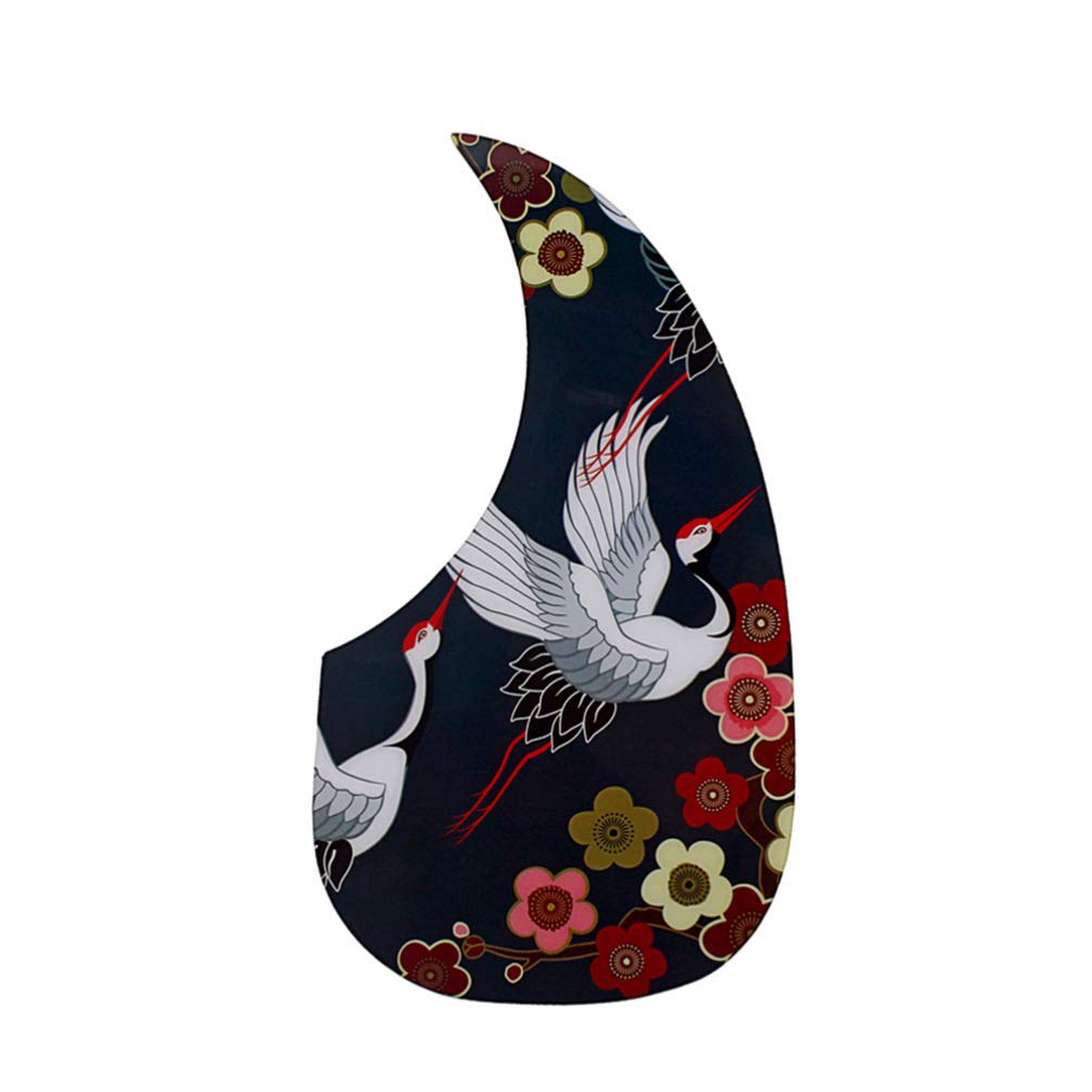 Milisten Guitar Pickguard Vintage Self Adhesive Pickup Pickguard Sticker Le Folk Acoustic Electric Guitar Ukulele