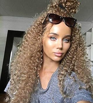 Amazon Com Hetto Color 27 Honey Blonde Brazilian Human Hair