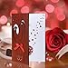 Unomor Valentines Day Cards Mother's Day Cards I Adore You Wood Greeting Handmade Imitation for Mother's Party Favors