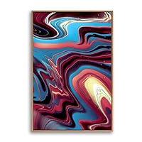 Framed Canvas Wall Art Clouds and Colors Canvas Prints Home Artwork Decoration for Living Room,Bedroom - 16x24 inches