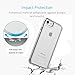 iPhone 7 Case, Mercase Crystal Clear Hard PC Back Cover TPU Bumper [Drop Protection/Shock Absorption] Raised Bezels Protective Case For Apple iPhone 7 - Crystal Clear