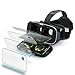 OneLife Virtual Reality 3D Glasses With Bluetooth Remote + Earbuds, Fits Smartphone Screens Up To 6 Inches