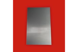 METORO 20 Gauge 2 Pack Cold Roll Steel Sheet .034 x 18 x 12: Versatile Metal for DIY Projects, Easy to Shape, Weld, Cut and Form (2, 18 x 12)