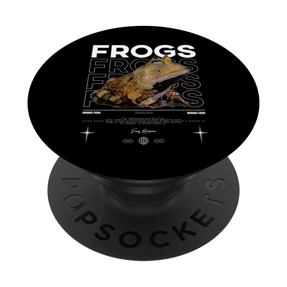 Horned Frog Streetwear Frog Keeper PopSockets Swappable PopGrip