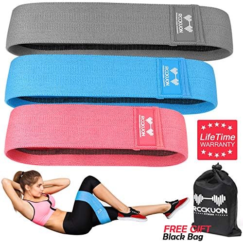 RCCKUON Resistance Bands for Legs and Butt, Exercise Band Hip Band Workout Band Stretch Fitness Bands Resistant Bands Resustance Bands Sports Mini Booty Bands Wide Resistance Loop Bands