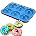 2-Pack Donut Baking Pan, Silicone, Non-Stick Mold, Bake Full Size Perfect Shaped