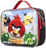 Angry Bird Insulated Lunch Bag - Black & Red Lunch Bag