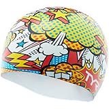 TYR Comic Action Silicone Swim Cap