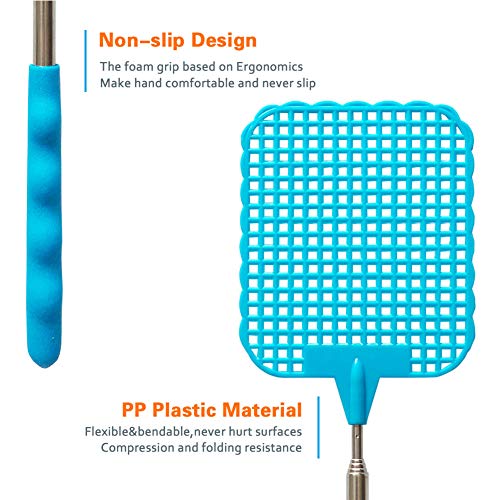 1 Swatter+Extendable+Plastic+Durable+Retractable