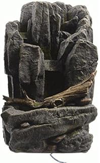 STONE EFFECT OFFICE INDOOR Battery Operated TABLE TOP WATER ... STONE EFFECT OFFICE INDOOR Battery Operated TABLE TOP WATER ... - Indoor Table Water Fountain Feature - Rock & Trunk Wall - 2 Designs to choose from