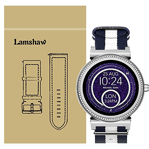 purple mk smart watch