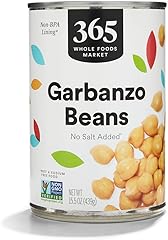 365 by Whole Foods Market, Unsalted Garbanzo Beans, 15.5 Ounce