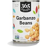 365 by Whole Foods Market, Unsalted Garbanzo Beans, 15.5 Ounce