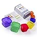 Efficient Nutrition Portion Control Containers Kit (7-Piece) + COMPLETE GUIDE + 21 DAY PLANNER + RECIPE eBOOK, BPA FREE Meal Prep System for Diet and Weight Loss, Similar to 21 Day Fix Containers
