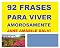 Livro 92 FRASES PARA VIVER AMOROSAMENTE