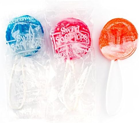 Spangler Saf-T-Pops Swirl Bulk 2 lb 70 Piece(uscandyonline)