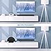 Sound bar for TV, Vinoil 2.1 Channel 35 Inch TV Soundbar Media Player with Built-in Subwoofer, 105 dB, Strong Bass, Optical/AUX/Coaxial Input, Wall Mountable, Surround Sound System for Home TV