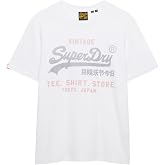 Superdry Men's Vintage Logo Heritage Relaxed T-Shirt, Optic