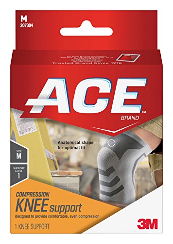 ACE Compression Knee Support Medium 1 ea