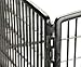 IRIS 4-Panel Pet Pen, Black