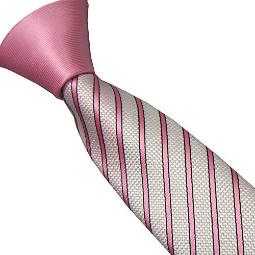 Lammulin Ties Solid Color Knot Contrast Diagonal Stripes Necktie Woven Skinny Tie 6cm