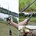 Sougayilang Fishing Rod, 24-Ton Carbon Fiber Telescopic Fishing Pole, Spinning & Casting Rod Designed for Bass, for Fresh & Saltwater