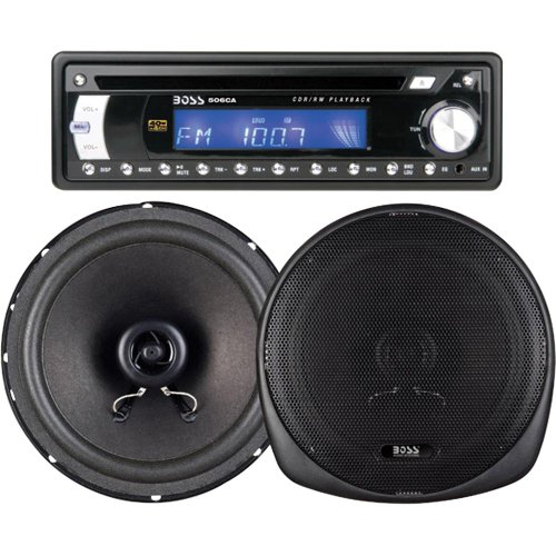 BOSS Audio Systems 586CK 160 Watt CD AM FM Receiver Speaker Package System