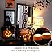 HOME MOST Halloween Pumpkin Lights with Remote and Timers - Orange Pumpkin Lights Battery Operated Halloween Decor - LED Lights Halloween - Jack-O-Lantern LED Lights Halloween Pumpkin Lights Battery