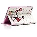 iPad Mini Case, Mini 2/3 Case, Dteck(TM) Fashion Pink Girl Design Bling Diamond Folio Stand Leather Case with Auto Wake/Sleep Function Smart Cover for Apple iPad Mini 1/2/3 (Working Girl)