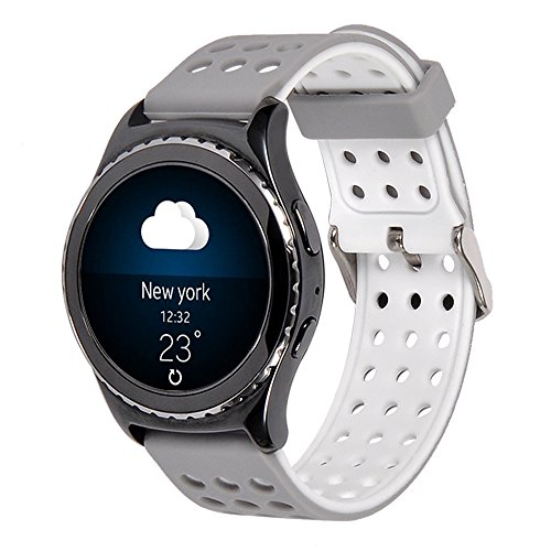 Gear s2 classic watch band (sm-r732),silicone replaceme…