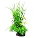 Saim Plastic Artificial Aquarium Long Leaf Plant Decor Fish Tank Ornament Green Yellow 7.9″ Height 1 Pcsthumb 2