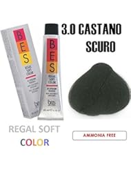 BES REGAL SOFT HAIR COLOR 2.1 OZ/60 ML 3.0 DARK BROWN