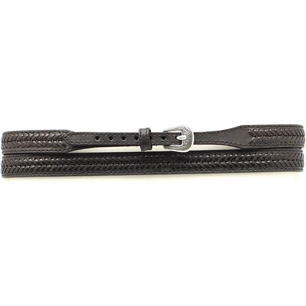 Twister Hatband with 3-Piece Buckle Set, Black, Laced with  display picture 2