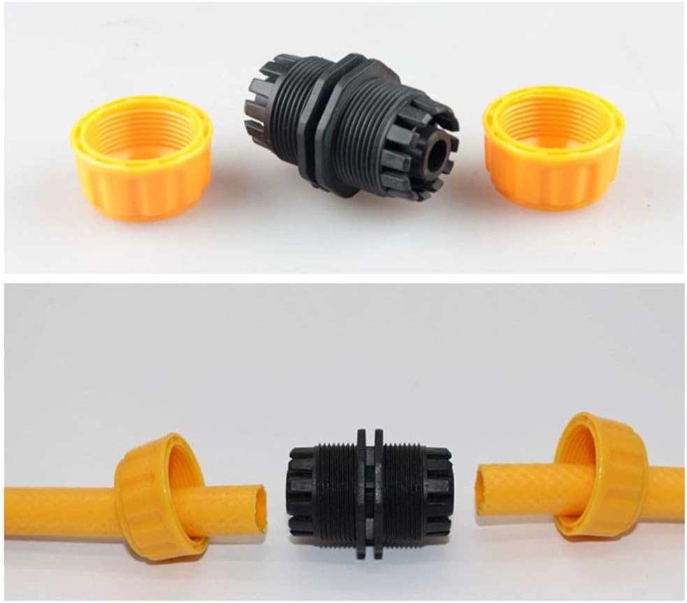 TOPWAYS 6 pack Hose Repair Connector, Quick Fix Extend Connector for 1/2" Graden Hose Pipe (Yellow), 1/2" (12-13 mm) - Image 5