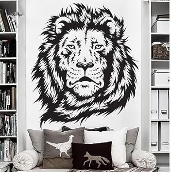 Lion King Of The Jungle Wall Decal Decor Sticker Vinyl Wall Art