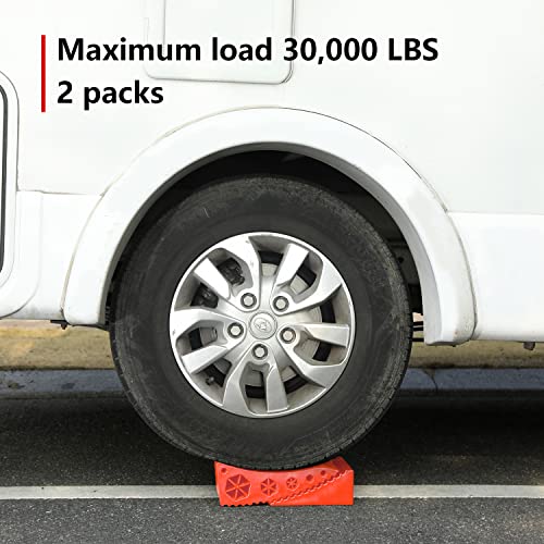 Homeon Wheels Camper Leveler, Camper Leveling Blocks Work for Camper