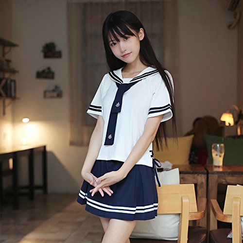 Amazon Co Jp ノーブランド品 Jk制服 4点セット 大きいサイズ 女子