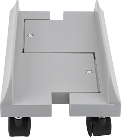 Caja de la computadora del soporte del sostenedor del soporte, caja de la computadora extraíble sostenedor del soporte del soporte de sobremesa unidad central de almacenamiento en rack con freno (# 1)
