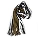 Lowpricenice(TM)Fashion Korean Warm Stripe Cashmeres Style Knitted Man Scarf (Coffee)
