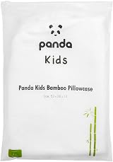 Panda Kids Bamboo Pillowcase 4+ Years Removable Cover Pillow for Memory Foam view 2