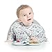Bumkins Sleeved Bib / Baby Bib / Toddler Bib / Smock, Waterproof, Washable, Stain and Odor Resistant, 6-24 Months - Urban Bird